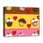 Love cupcakes Deluxe Canvas 20  x 16  