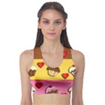 Love cupcakes Sports Bra