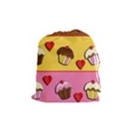 Love cupcakes Drawstring Pouches (Medium) 