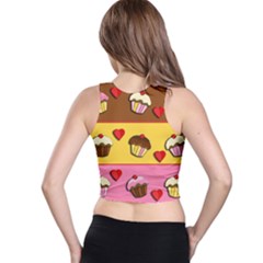 Racer Back Crop Top 