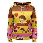 Love cupcakes Women s Pullover Hoodie