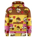 Love cupcakes Men s Zipper Hoodie