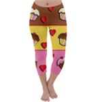 Love cupcakes Capri Winter Leggings 