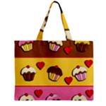 Love cupcakes Zipper Mini Tote Bag