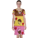 Love cupcakes Short Sleeve Nightdress