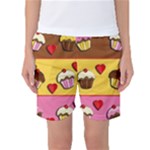 Love cupcakes Women s Basketball Shorts