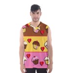 Love cupcakes Men s Basketball Tank Top