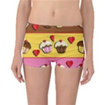 Love cupcakes Boyleg Bikini Bottoms