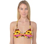 Love cupcakes Reversible Tri Bikini Top