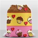 Love cupcakes Drawstring Bag (Small)
