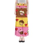 Love cupcakes Maxi Skirts