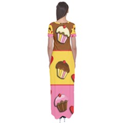 Short Sleeve Maxi Dress 