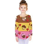 Love cupcakes Kids  Long Sleeve Tee