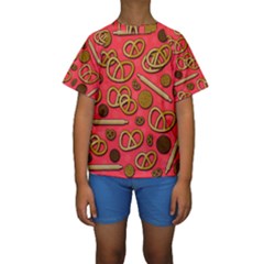 Kids  Short Sleeve Swimwear 