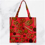 Bakery Zipper Grocery Tote Bag