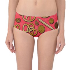 Mid-Waist Bikini Bottoms 