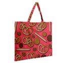 Zipper Large Tote Bag 