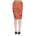 Midi Wrap Pencil Skirt 