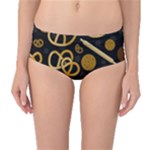 Bakery 2 Mid-Waist Bikini Bottoms