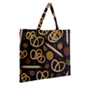 Zipper Large Tote Bag 