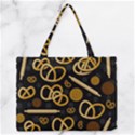 Zipper Medium Tote Bag Front