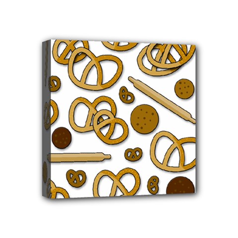 Bakery 3 Mini Canvas 4  x 4  from ArtsNow.com