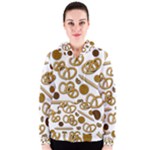 Bakery 3 Women s Zipper Hoodie