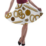 Bakery 3 A-line Skater Skirt