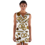 Bakery 3 Wrap Front Bodycon Dress