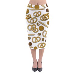 Midi Pencil Skirt 