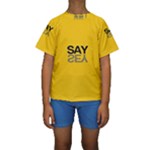 Say Yes Kids  Short Sleeve Swimwear