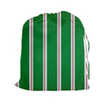 Green Line Drawstring Pouches (XXL)