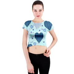 Crew Neck Crop Top 