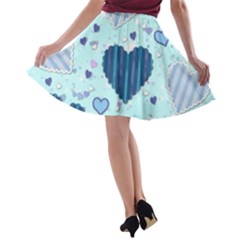 A-line Skater Skirt 