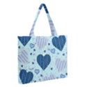 Zipper Medium Tote Bag Front