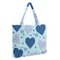 Zipper Medium Tote Bag Front