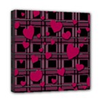 Harts pattern Mini Canvas 8  x 8 