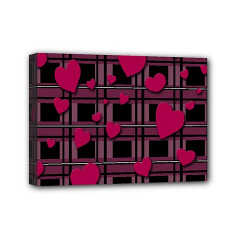Harts pattern Mini Canvas 7  x 5  from ArtsNow.com