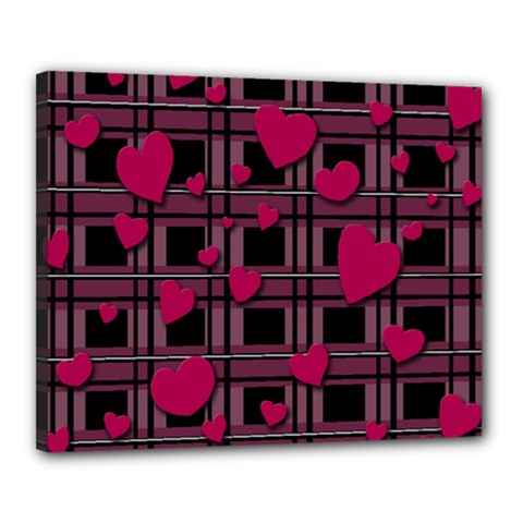 Harts pattern Canvas 20  x 16  from ArtsNow.com