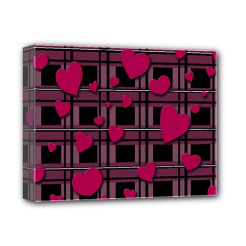 Harts pattern Deluxe Canvas 14  x 11  from ArtsNow.com