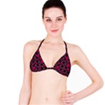 Harts pattern Bikini Top