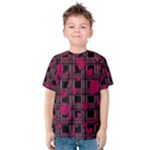 Harts pattern Kids  Cotton Tee