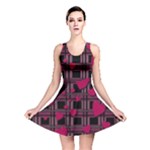 Harts pattern Reversible Skater Dress