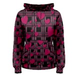 Harts pattern Women s Pullover Hoodie