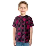 Harts pattern Kids  Sport Mesh Tee