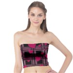 Harts pattern Tube Top