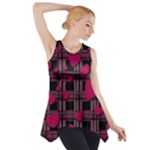 Harts pattern Side Drop Tank Tunic