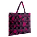 Zipper Large Tote Bag 