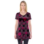 Harts pattern Short Sleeve Tunic 