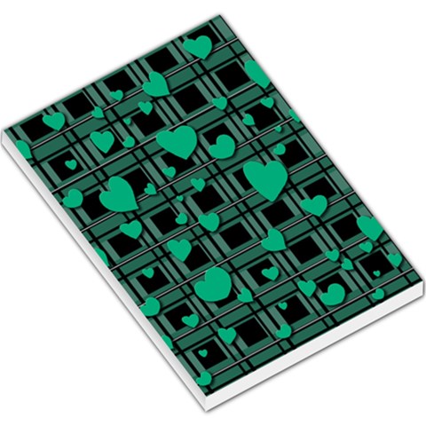 Green love Large Memo Pads from ArtsNow.com